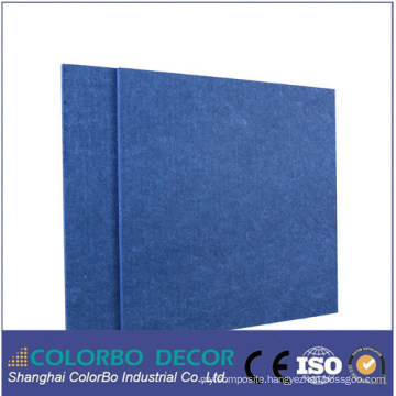 Blue Polyester Tile Board Fiber Acoustic Panel
